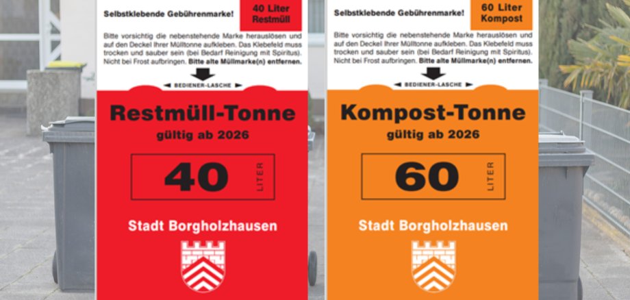 Müllgebührenmarken