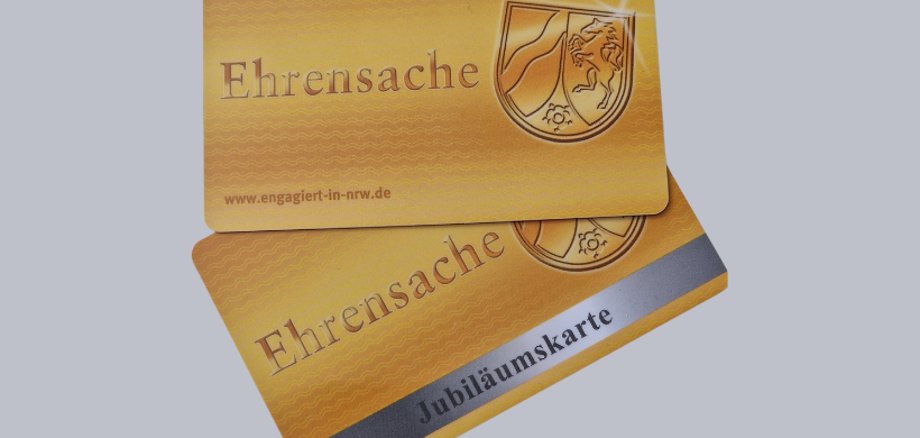 Ehrenamtskarte NRW