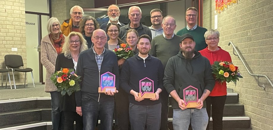 Gruppenfoto Heimat-Preis 2025 Gruppenfoto Heimat-Preis 2025