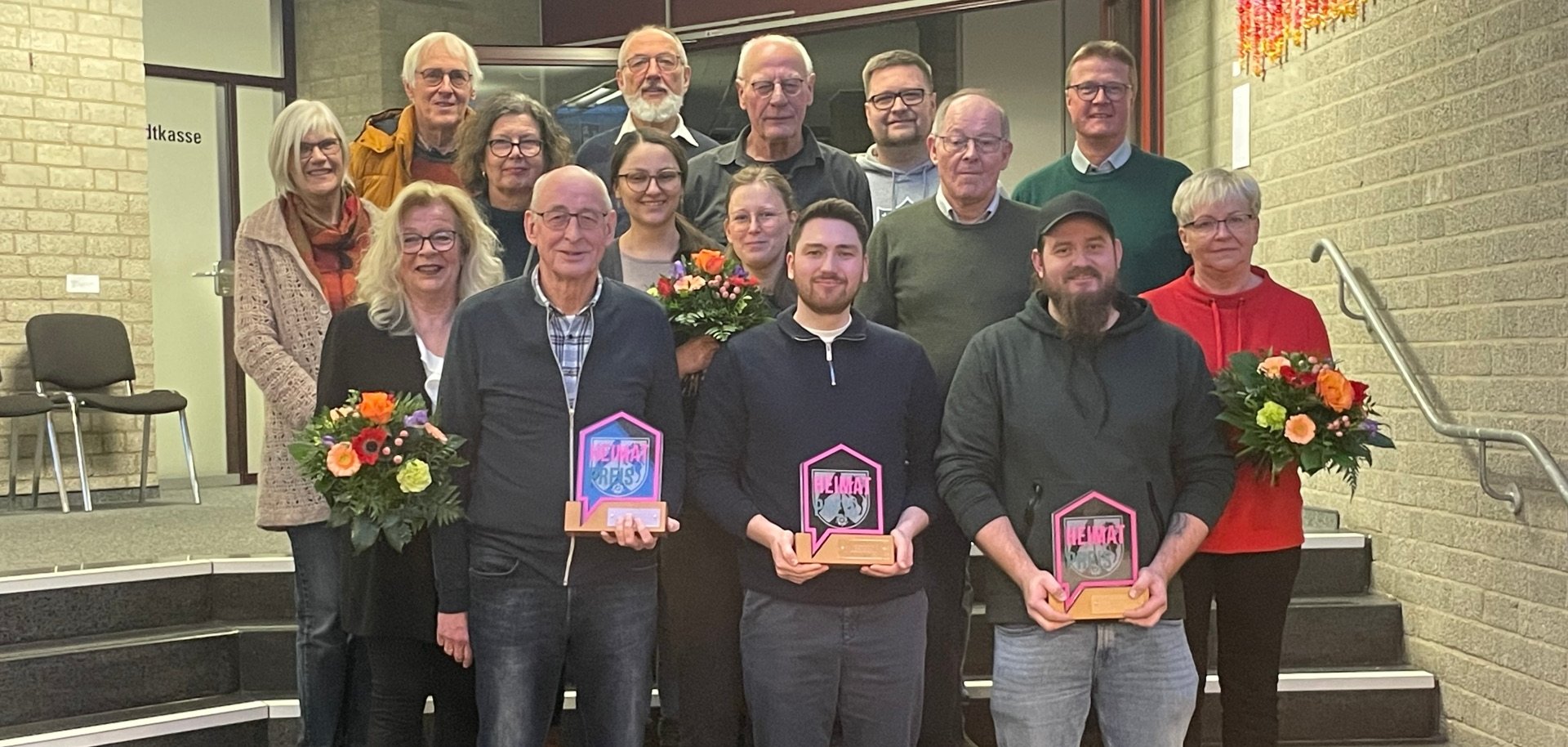 Gruppenfoto Heimat-Preis 2025 Gruppenfoto Heimat-Preis 2025