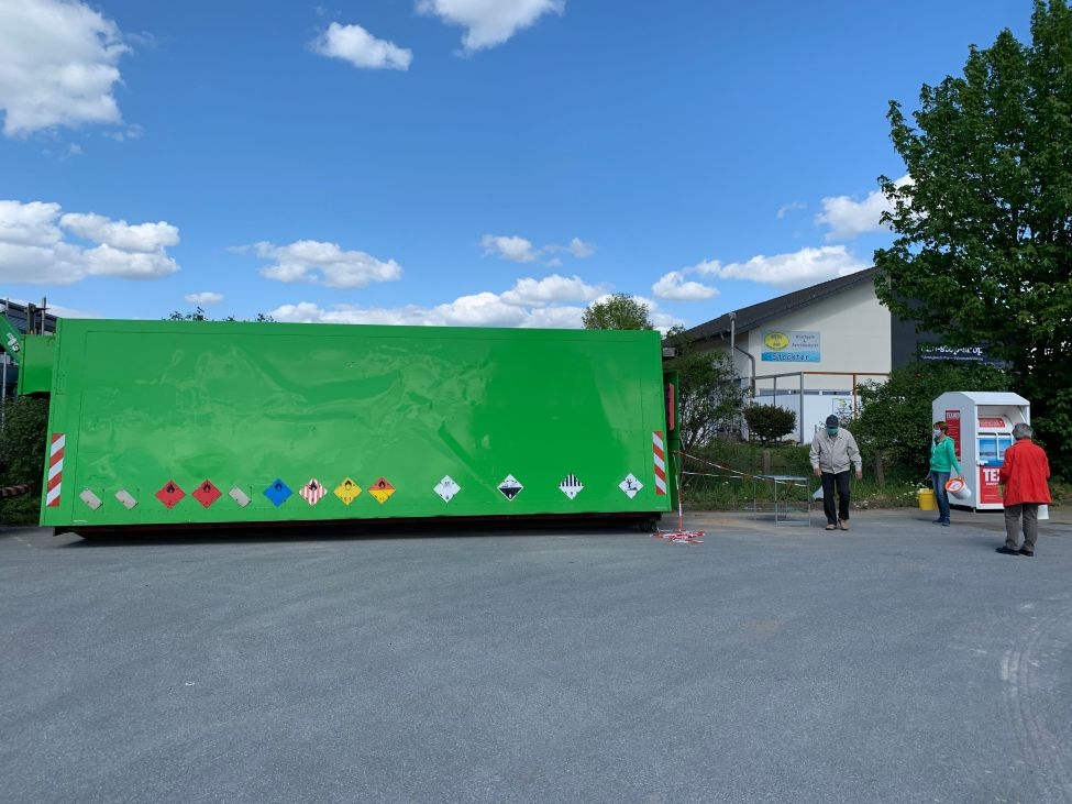 Schadstoffmobil in Borgholzhausen