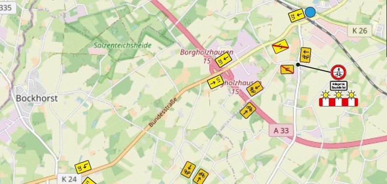 Umleitungsplan Umleitungsplan