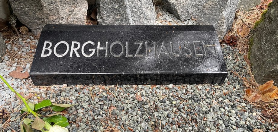 Gedenkstein Stadt Borgholzhausen Bikernieki Gedenkstein Stadt Borgholzhausen Bikernieki