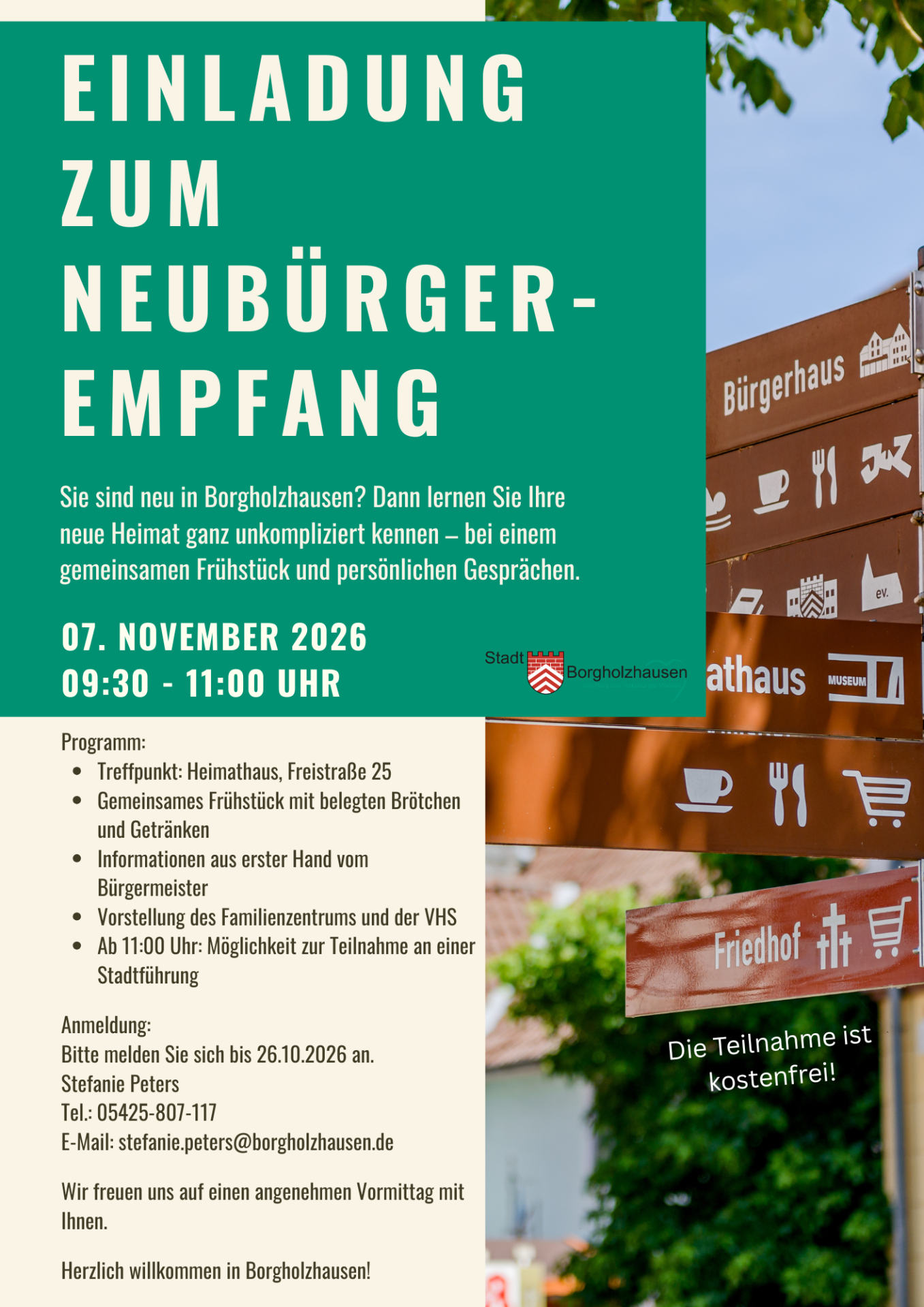 Einladung zum Neubürger-rundgang - 1