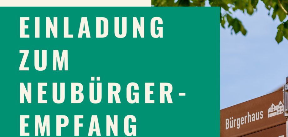 Einladung zum Neubürger-rundgang - 1 Einladung zum Neubürger-rundgang - 1