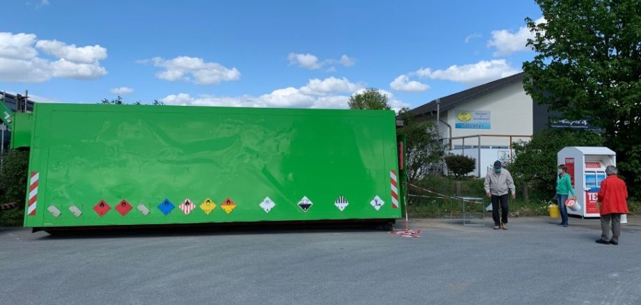 Schadstoffmobil in Borgholzhausen