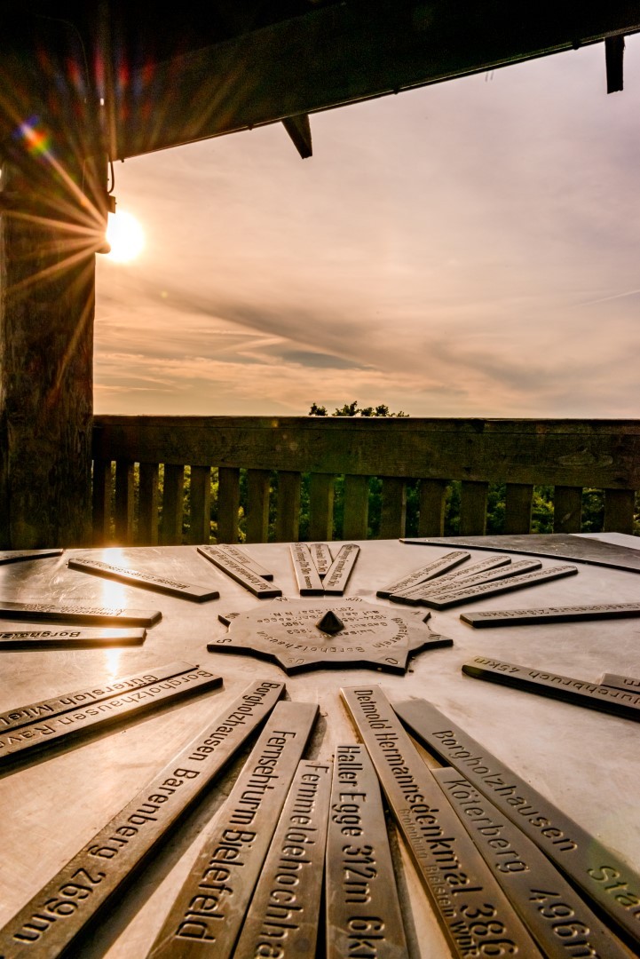 Sonnenuntergang am Luisenturm