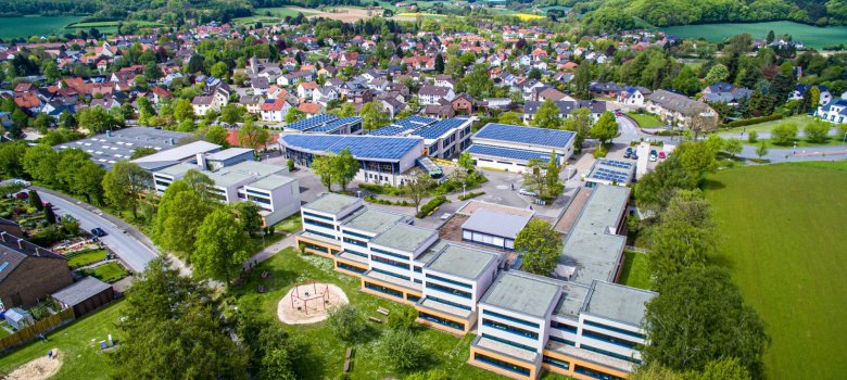 Luftaufnahme Stadt Borgholzhausen