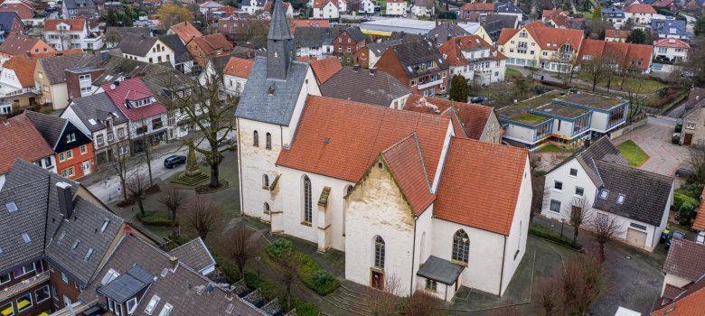 Luftaufnahme Stadt Borgholzhausen