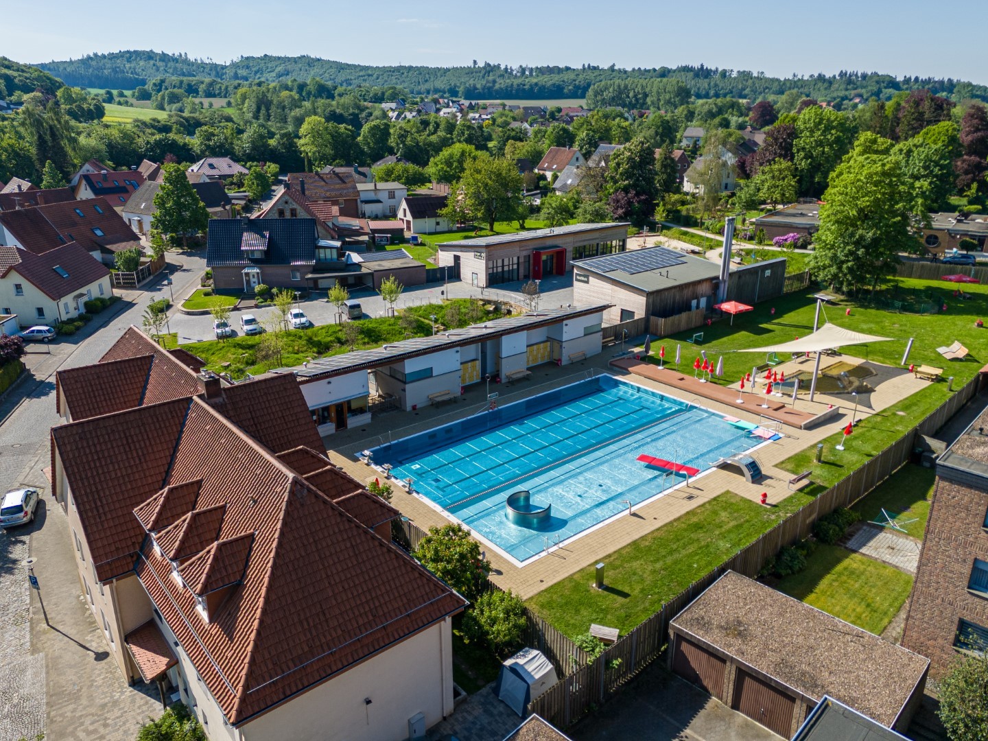 Luftaufnahme Stadt Borgholzhausen