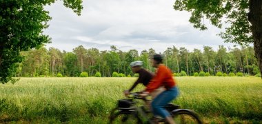 Radfahrer Grenzgängerroute Teuto-Ems - ADAC Qualitaetsradroute | Borgholzhausen