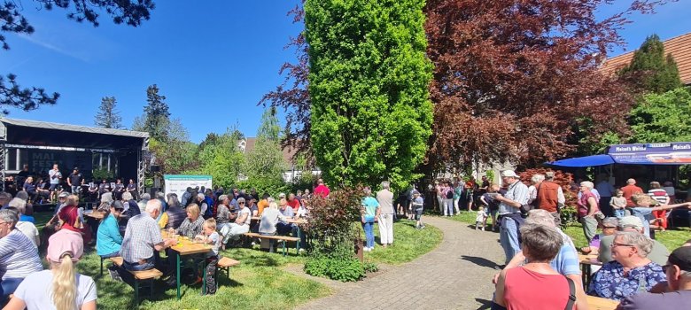 Maibaum aufstellen Borgholzhausen 2025