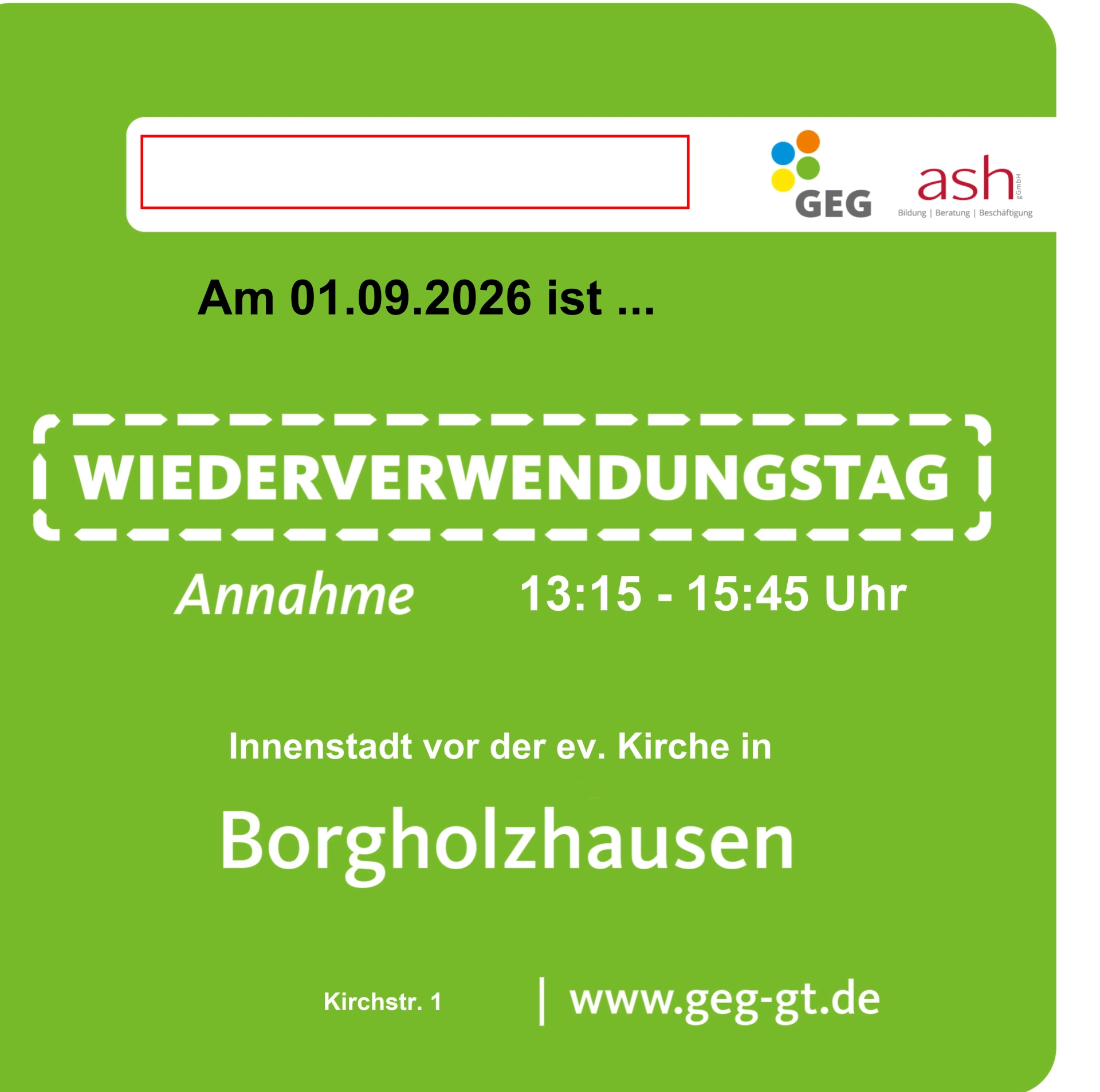 Wiederverwendungstag
