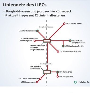 Das neue E-Liniennetz seit 2025