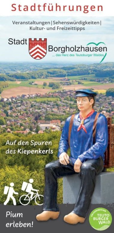 Stadtführerbroschüre der Stadt Borgholzhausen